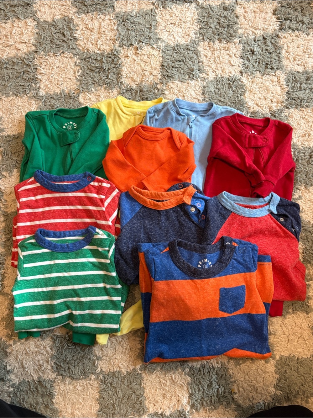 Primary Kids Bundle/Lot in Green, Red, Orange, Blue, Yellow